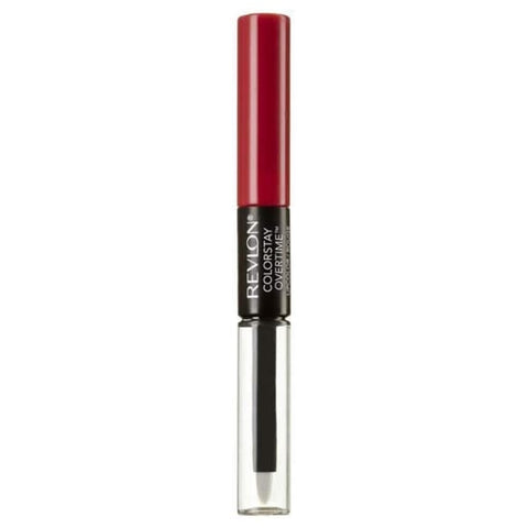 REVLON ColorStay Overtime Liquid Lipcolor Lipstick FOREVER SCARLET 040 NEW red - Health & Beauty:Makeup:Lips:Lipstick