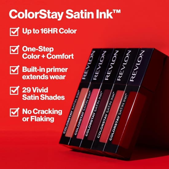 REVLON ColorStay Satin Ink Liquid Lipcolor Lipstick EYES ON YOU 006 - Health & Beauty:Makeup:Lips:Lipstick