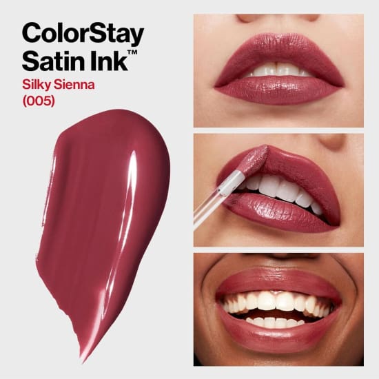 REVLON ColorStay Satin Ink Liquid Lipcolor Lipstick SILKY SIENNA 005 - Health & Beauty:Makeup:Lips:Lipstick