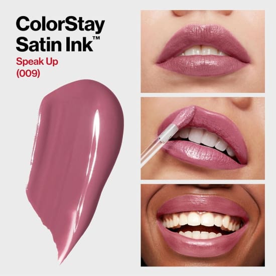 REVLON ColorStay Satin Ink Liquid Lipcolor Lipstick SPEAK UP 009 - Health & Beauty:Makeup:Lips:Lipstick