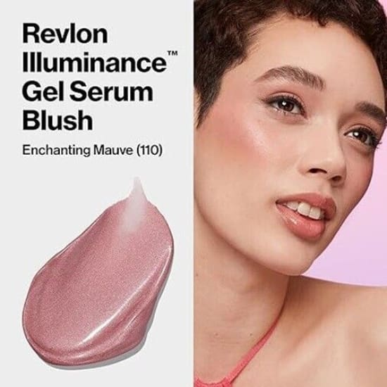 REVLON Illuminance Gel Serum Blush ENCHANTED MAUVE 110 - Health & Beauty:Makeup:Face:Blush