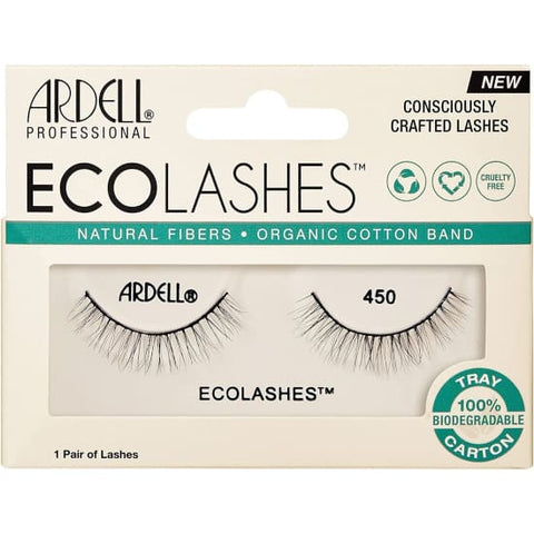 ARDELL EcoLashes False Eyelashes 450 NEW eye eco lashes reusable - Health & Beauty:Makeup:Eyes:Eyelash Extensions