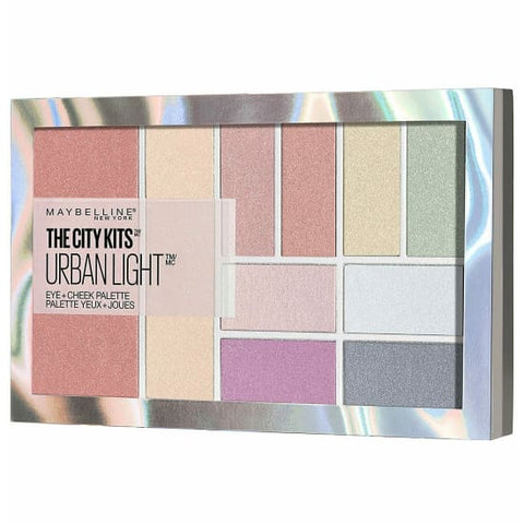 MAYBELLINE The City Kits Eye Cheek Palette URBAN LIGHT 150 Eyeshadow eye shadow - Health & Beauty:Makeup:Eyes:Eye Shadow